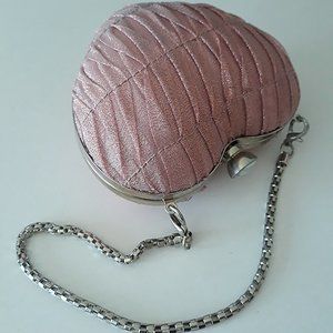 Betsey Johnson Tufted Hard Case Purse